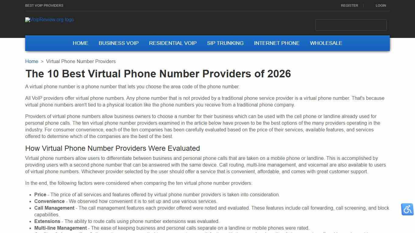 The 10 Best Virtual Phone Number Providers of 2026 | VoipReview