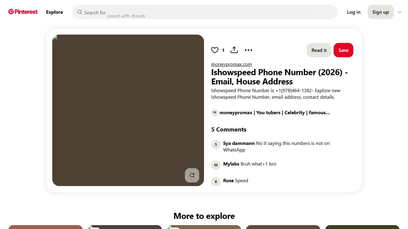 Ishowspeed Phone Number (2026) - Email, House Address